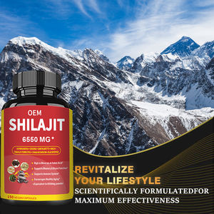 Cápsula de Shilajit Premium de etiqueta privada OEM, ácido fúlvico, equilibrio hormonal de resistencia, función cerebral antienvejecimiento, apoyo al equilibrio hormonal - Product Image 5