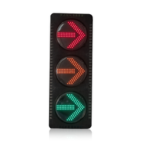Feux de signalisation LED de 400 mm (16 pouces) super lumineux pour véhicules, feux de signalisation directionnels LED pour la sécurité des autoroutes et des nœuds routiers