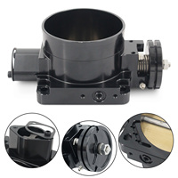 Boîtier de papillon en aluminium de 90 mm pour moteur Honda Civic K-Series K20 K24 K20a 2002-2005 Série K