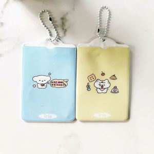 Welcome Gift Custom Design Passport Holder Plastic Acrylic Cute Blank PVC Keychain Kpop Albums Photo Card Holders - Product Image 6