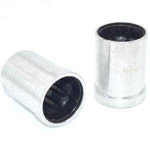 Schwarze Stoßdämpfer buchse für Kraftfahrzeuge mit Metalle insatz und kunden spezifischem Schneid verarbeitung service für Gummi verbindungen - Product Image 6