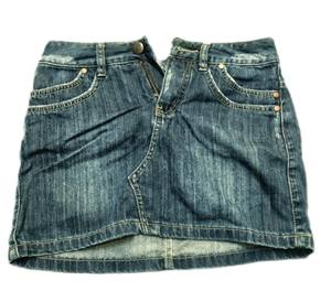 Kadınlar için W007-2 ikinci el karışık boyutu Denim etek karışık malzeme yaz giyim kış için kullanılan - Product Image 2