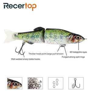 Señuelo de pesca personalizado, nuevo estilo, 2019mm, 64g, <span class=keywords><strong>trucha</strong></span> glide, articulado, 180 - Product Image 3