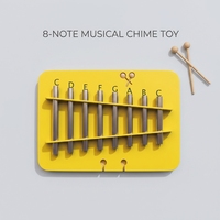 Metal Percussion Kids Sensory Stimulation Musical Instrument Wall Decoration for Kindergarten & Outdoor Playground
