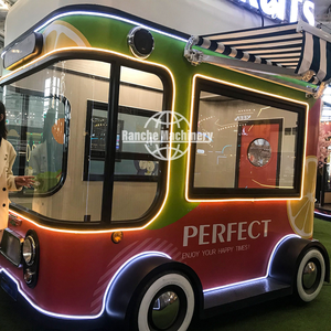 Movable Stainless Steel Pizza & Fast Food Vending Truck with GPS Tracking for Ice Cream Snack Hotdog - Product Image 3