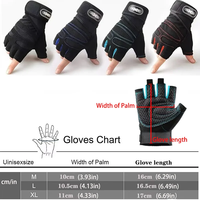 Gants de sport pour hommes et femmes, gants de musculation, gants de fitness, gants de cyclisme, gants antichoc pour l'entraînement et les exercices sportifs