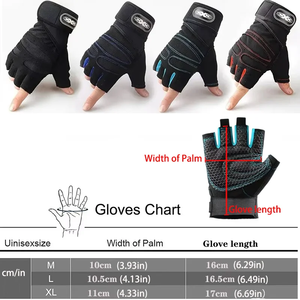 Guantes de Gimnasio para Hombre y Mujer, Guantes Deportivos para Levantamiento de Pesas, Entrenamiento de Fisicoculturismo, Ejercicio, Ciclismo, Resistentes a Impactos - Product Image 6