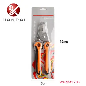 Multi-functional Wire Stripper Crimping Cable Cutter Pliers Cable Stripper Hand Tool Electrical Wire Stripper