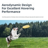 Disque volant pour animaux de compagnie en TPR souple, jouet d'entraînement extérieur pour chiens, idéal pour la mastication, le jeu et l'exercice – Fournisseur direct usine