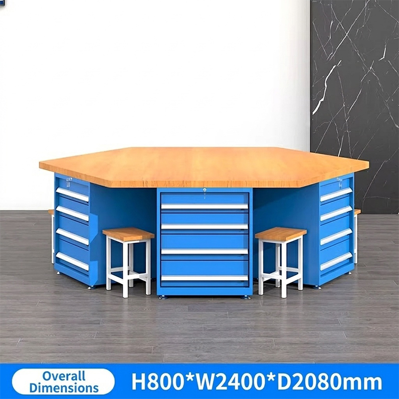 Solid wood desktop