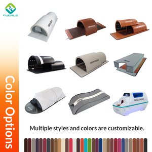 Domo <span class=keywords><strong>de</strong></span> Sauna Infrarroja para Uso Doméstico FUERLE, Cápsula <span class=keywords><strong>de</strong></span> Spa con Ozono, Domo <span class=keywords><strong>de</strong></span> Sauna Eléctrico <span class=keywords><strong>de</strong></span> Dos Pliegues para Medio Cuerpo con Piedra Energética para el Cuerpo - Product Image 3