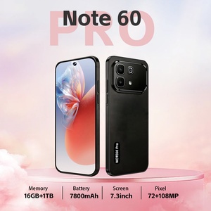 Teléfono móvil barato Note60 Pro, teléfono móvil original al por mayor, smartphone 5G desbloqueado globalmente - Product Image 1
