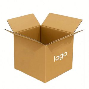 Boîte d'expédition en carton ondulé marron personnalisable, design gratuit, directement de l'usine, robuste, recyclable, idéale pour le commerce électronique et l'emballage de produits - Product Image 2