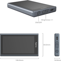 Monitor de Teléfono SmallRig con Control Inalámbrico, Monitor de Video Inalámbrico 1080P con Soporte de Zapata Fría 4850