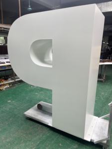 BOYANG paisaje letras personalizadas al aire libre jardín Parque señalización impermeable duradero decorativo <span class=keywords><strong>capital</strong></span> alfabeto al por mayor - Product Image 4