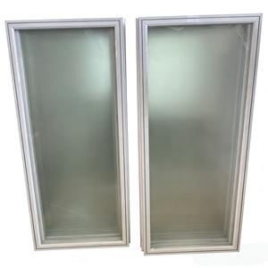 Réfrigérateur commercial à double température avec porte vitrée pour boissons lactobactériennes en bouteille, à faible température, pour supermarchés - Product Image 1