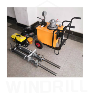 에어 모터가있는 유압 철거 도구 공압 유압 유압 채석장 돌 브레이크 기계 - Product Image 2