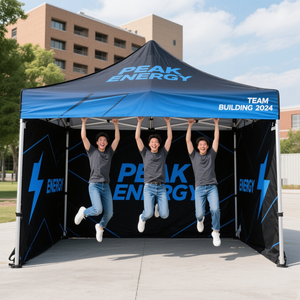 Sunshine Company100Customizable Indoor Printed Stretch Trade Show Portable Exhibition Booth <strong>Tent</strong> Made of Aluminum Alloy Material - Product Image 4