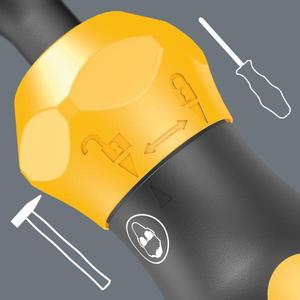 WERA-Tournevis à chocs 05018100001 1/4 ''-TOURNEVIS EAN 4013288221698 TOURNEVIS AVEC EMBOUTS - Product Image 4