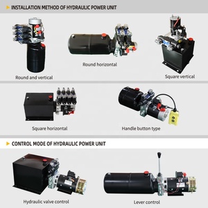 Unidad de Potencia Hidráulica de 12v CC con Compensación de Presión, Estación Hidráulica para Sistema de Nivelación Hidráulica de Autocaravanas y Sistema de Inclinación de Remolques - Product Image 6