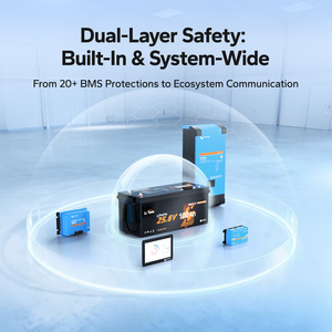Batería Inteligente LiTime de 25.6V 100Ah con 5 Años de Garantía, IP65, Solución de Energía ComFlex de Litio - Product Image 3