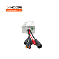 Câble d'alimentation pour vélo électrique 36V 48V 30A 750W~1000W, connecteur en acier durable, étanche, lignes de lumière avant/arrière, 4 types d'interfaces, pièces de vélo électrique