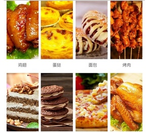 Công Nghiệp Hot Chu Kỳ Không Khí Phun Hơi Nước 5 8 10 Khay Khí Điện Đối Lưu Lò Nướng Bánh Mì Lò Nướng Bánh Pizza Vịt Kỹ Thuật Số Nướng Lò Giá - Product Image 6