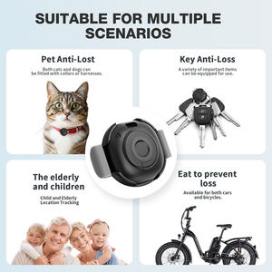 Set Personalizzati di Localizzatori Smart Certificati MFI, Mini Tracker Bluetooth per Chiavi, Portafogli, Bagagli, Compatibili con iOS e Android - Product Image 4