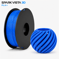Filamen PLA+ 1kg 1.75mm Filamen Printer 3D PLA Plus Warna Dasar Bahan Cetak 3D Pemasok Grosir