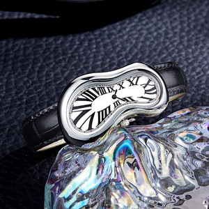 Nouvelle montre en acrylique ovale torsadée Y2K Alien, mode masculine et féminine, haut de gamme, étanche, niche, quartz antique - Product Image 4