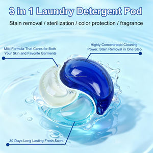 Großhandel Waschmittel kapseln Wasch kapseln Waschmittel Haushalts wasch kapseln 3 in 1 Flüssig waschmittel kapseln - Product Image 3