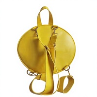 Fabricant ODM : Sac Ita personnalisé en forme ronde avec affichage de badges visage souriant pour artistes