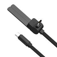 Cable USB-C de Carga Rápida PD de 60W al por Mayor de Fábrica, Cable de Carga con Soporte Plegable Multiángulo para Teléfono, para Regalos Promocionales Personalizados