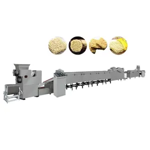 Non fried fry instant noodles production line automatic cooking nepal noodle making noodle roller machine for sale