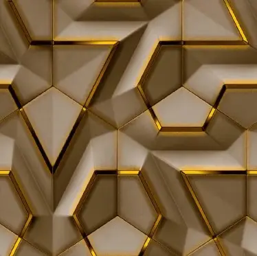 Nouvel arrivage de papier peint domestique 3d Pvc revêtement intérieur papier peint motif géométrique design moderne rouleaux de décoration intérieure