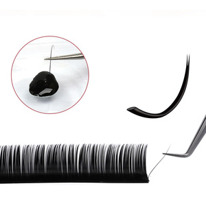 Extensiones de pestañas planas, accesorio para la fabricación de extensiones de pestañas, elípticas, coreanas, modelo B C D - Product Image 3