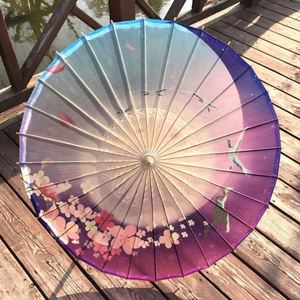 Parasol fluorescent UV personnalisé en tissu nylon, éventail lumineux pour rave - Product Image 3
