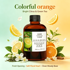 CREAROMA Aceite Aromático Color Naranja para Difusor, Aceite para Difusor <span class=keywords><strong>de</strong></span> Aroma sin Agua - Product Image 1