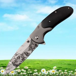 Herramientas personalizadas 3D Elk Bear hoja <span class=keywords><strong>plegable</strong></span> recubierta <span class=keywords><strong>de</strong></span> Titanio personalizado grabado láser mango <span class=keywords><strong>de</strong></span> oliva Camping cuchillo <span class=keywords><strong>de</strong></span> bolsillo al aire libre - Product Image 6