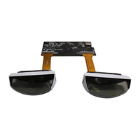 Affichage micro optique transparent binoculaire d'Oled pour l'affichage de lunettes intelligentes de lentille d'affichage d'AR VR