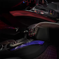 Lumière ambiante ciel étoilé 64 couleurs pour Audi A4 A5 Q8 B8 2007-2015, lampes d'ambiance, symphonie dynamique arc-en-ciel, éclairage intérieur automobile