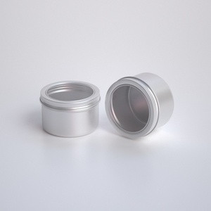 Pot cosmétique rond en aluminium personnalisé de 30 ml avec fenêtre pour lotion et dentifrice, conteneur recyclé pour crème corporelle - Product Image 2