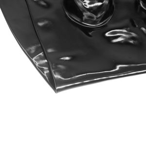 Atacado 0.4mm fino látex elegante Catsuit Outfit para gatos Inclui vestido com leggings e fivela - Product Image 4