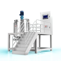 Machine de fabrication de cosmétiques savon liquide détergent shampooing machine de fabrication réservoir de mélange agitateur ketchup homogénéisateur