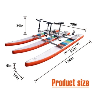 <span class=keywords><strong>Vélo</strong></span> aquatique pliable préféré avec cadre moulé intégré, pontons faciles à installer, <span class=keywords><strong>vélo</strong></span> à pédales aquatique - Product Image 3