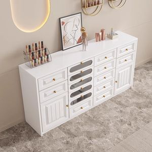 ตู้เก็บอุปกรณ์ทำเล็บแบบทันสมัยพร้อมลิ้นชักสำหรับจัดเก็บเครื่องสำอางและจัดแสดงบนโต๊ะ - Product Image 1