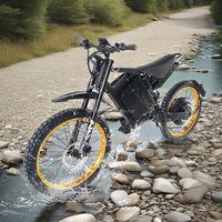 Moto tout-terrain électrique Saili SLC20 72V 5000W, utilisation sûre, phare LED