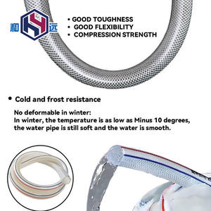 <span class=keywords><strong>Tuyau</strong></span> d'arrosage transparent en <span class=keywords><strong>PVC</strong></span> tressé de 50m et 100m, fabriqué en Chine - Product Image 1