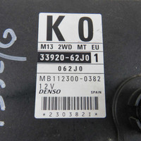 Unité de commande du moteur ECU Suzuki Swift Mk4 d'occasion 2004-2010 33920-62J01 70522 Fabriqué en Italie