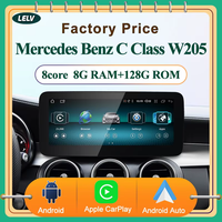 Harga Pabrik STWEI 10.25 Inch DSP Carplay 4G Android14 GPS Mobil Stereo Multimedia Mercedes Benz C Class W205 NTG5.0